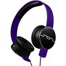 1202-65 Sol Republic Tracks On Ear Headphones Purple 817210017397