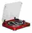 22327 Audio Technica Turntable Dj Belt Drive Fully Automatic Stereo Record Player Red 717959022327