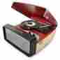 22792 Crosley Portable Turntable Usb 3 Speed Retro Vinyl Record Player Audio Red Cream 717959022792