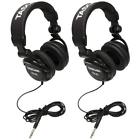 4330975565 Tascam Foldable Recording Mixing Home Studio Headphones Black 842372130875