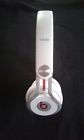 810-00034 Mixr Beats Headphones By Dre White Red Silver 050644627361