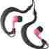 90523 Fitness Technologies Uwater Triple Axis Action Stereo Earphones Black Pink 855692002722