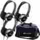 Accessory-pack-110 Gemini Dj Deluxe Headphone Triple Pack And Pro Gear Bag 616086470448