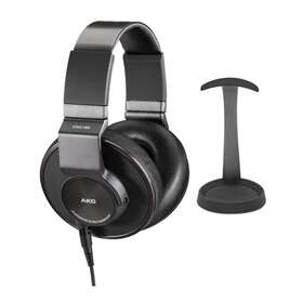 Akg A3280h00130k1 K553 Mkii Studio Headphones Bundle With Knox Gear Aluminum Stand