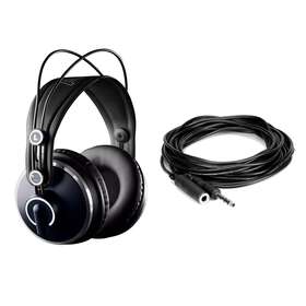 Akg Cakg023-he K271 Mkii Studio Headphones Bundle With Headphone Extension Cable