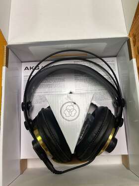 K240studio Akg K240 Studio Over- Ear Headphones With 3.5 Mini To 1/4 Stereo Plug