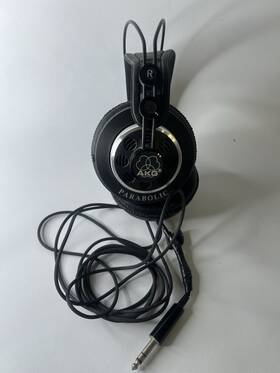 Akg K280 Vintage Parabolic 75 Ohm Over The Ear Headphones - Made In Austria