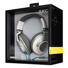 Akg K551 White Around The Ear Closed Back Ipod Iphone Music Stereo Headphones 885038033684
