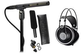 At875r Akg K702 K 702 Studio/audiophile Headphones Audio Technica Condenser Microphone