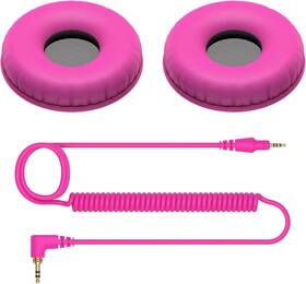 Alphatheta Emea Limited Hc-cp08-vpdj Pioneer Dj Hc-cp08-v - Cue1 Series Ear Pad And Cord Violet