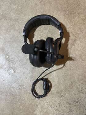 Anchor H-2000 Dual Muff Headset For Portacom And Prolink Intercom Systems