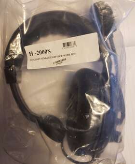 Anchor H-2000s-rst-01 H-2000s Single Muff Headset For Portacom And Prolink Intercom Systems