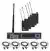 As900-5 As9005 Galaxy In-ear Monitoring 5-pack Complete For 5 Users Frequency Help