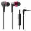 Ath-ckr5is Athckr5isrd Audio-technica Sonicpro In-ear Headphones With In-line Mic Red