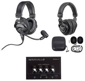 Audio-technica Bphs1 Hm-4 Pro-m50 Bphs1 Over-ear Broadcast Headphones Studio 4-way Amp