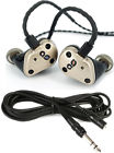 Aurisonics Bravo Harmony Gold Noise-isolating In-ear Headphone Bundle 702706628174