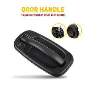 Eoq-ww-48193 Auxito Front Right Outside Door Handle For Chevrolet Avalanche Silverado Suburban Tahoe