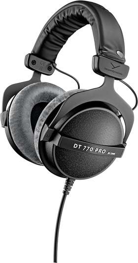 Beyerdynamic 445002954969 Dt 770 Pro 80 Ohm Over-ear Studio Headphones In Gray. Enclosed Desi