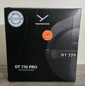 717460 Beyerdynamic Dt 770 Pro Studio Headphones 32 Ohms - Grey Limited Edition