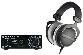 Rdac5b Beyerdynamic Dt-770-pro-250 Reference Studio Headphones Dac Headphone Amplifier