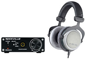 Rdac5b Beyerdynamic Dt-880-pro-250 Studio Monitor Headphones Dac Headphone Amplifier