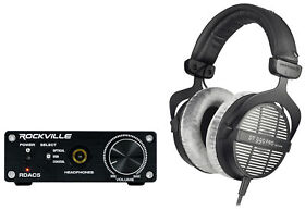 Rdac5b Beyerdynamic Dt-990-pro-250 Studio Monitor Headphones Dac Headphone Amplifier