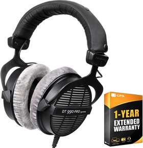 Beyerdynamic E12beydt990pro250 Dt 990 Pro Over-ear Studio Headphones - Black