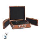 Pvttbt8br Bluetooth Speakers Pyle Aux Rechargeable Mp3 Recording Turntable