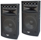 Club Speaker Pair 15 Pro Padh1569 Portable Stereo Dj Pyle Package System
