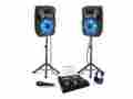 Djpack2go Technical Pro Bluetooth Dj Package 2 Speakers Mixer Tripods Headphone Battery Microphone 817802013042 Djpack2go Technical Pro Bluetooth Dj Package 2 Speakers Mixer Tripods Headphone Battery Microphone 817802013042