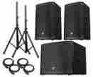 Ekx-18sp Ekx15p Ekx-15p Electro-voice Pair Electro Voice Ev Powered 15 Loudspeaker W 18 Subwoofer 800549772181