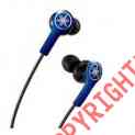 Eph-m100bu Remote High-performance Blue Mic Earphones Yamaha 30mw