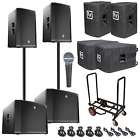 Etx12psub2pack Two Electro-voice Etx-12p Powered Speaker