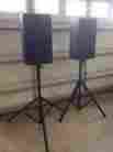 Exl112p Electro-voice Powered 12 Loudspeakers With 2 Samson Stands