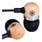 30767 Gaiam Microphone Buds Wood Black Ear