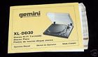 Gemini Drive Record Lx-dd30 Original Direct Operation Player Turntable Manual