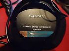 Headphones Mdr Headband Used Sony Condition V7506 - Black- Dj