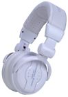 Hp550w American Audio Dj Pro Studio Headphones White New 640282002295