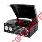 Jta-300 Spectra Merchandising 3-speed Stereo Wood Cabinet Turntable 077283913013