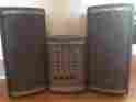 Ls100 Kustom Profile System One Powered Mixer Speakers Kps As-is