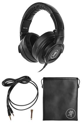 Mackie Mc-250 Closed-back Studio Monitoring Reference Headphones With 50mm Drivers