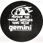 Mat-2bwnh Slipmats Gemini Turntable Dj Price Pair
