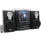 Music 3-cd Turntable Bluetooth Changer System Jmc-1250 Stereo 3-speed