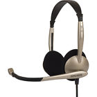 N92726 Koss Communication Headsets Beige Headphones Speaker New 021299142851