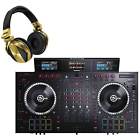 Ns7iiinheadphone Numark Dj Controller Pioneer Headphones In Gold 603786636779