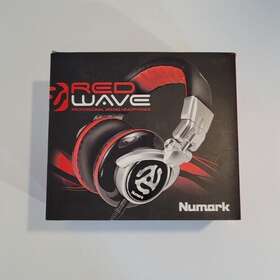 Numark 04182zzblvi Red Wave - Dj Professional Mixing Headphones Rotating Earcup