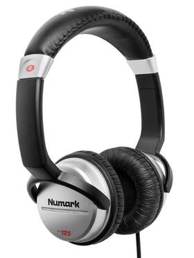 Numark 752817308304 Hf125 Ultra-portable Professional Dj Headphones With 6ft Cable 40mm Driver