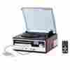 Odc26-wd Techplay 3 Speed Retro Classic Turntable With Cd Player Mp3 Am Fm Radio Sd Usb 702382666194