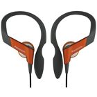 Orange Headphones Panasonic Stereo Hs-33