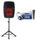 Pb15dj Dj Technical Pro Rechargeable Bluetooth Led Pa Speaker 613815743385